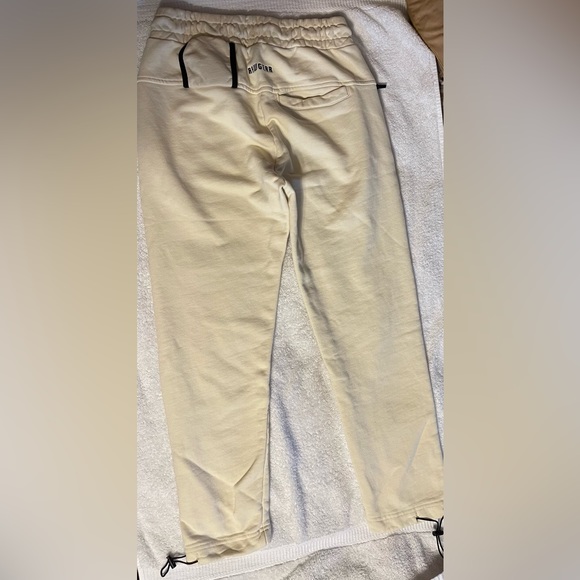 Raw Gear joggers / sweat pants off white -cream color size medium - Picture 4 of 4